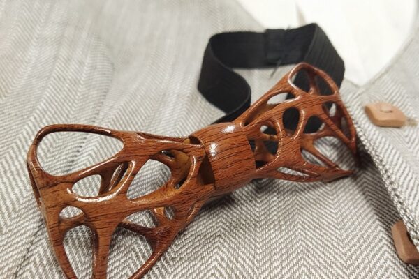 3d printed Bowtie Parametric bowtie 3d printed by Evan Thomas