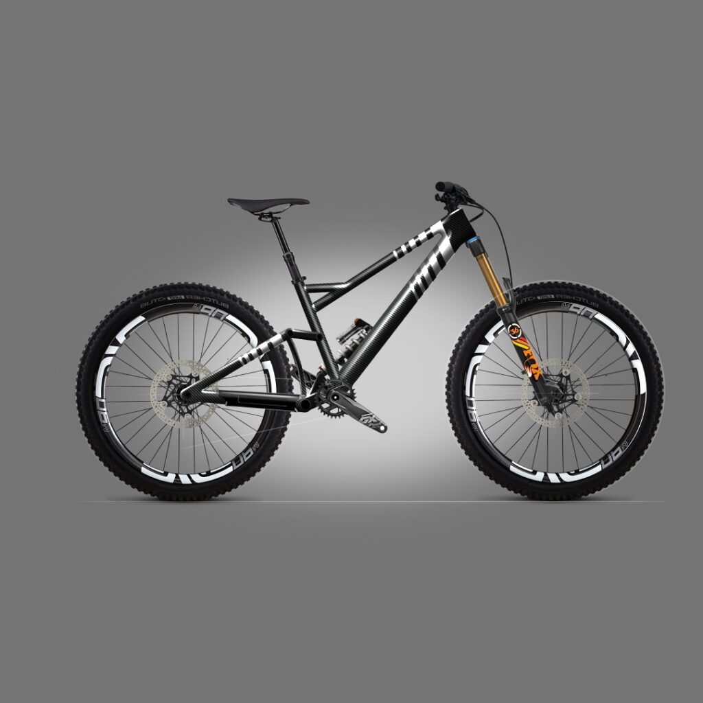 Mountain bike concept Concept sketch mountain bike by Evan Thomas